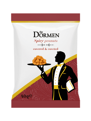 Dormen Spicy Peanuts 24 x 40g (Boxed)