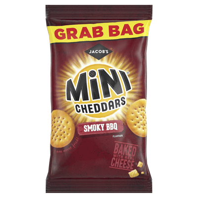 Jacobs Mini Cheddars Smoky BBQ 30 x 45g