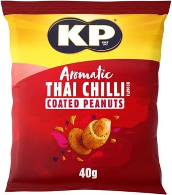 KP Thai Chilli Peanuts 21 x 40g carded