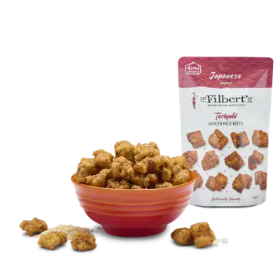 Mr Filberts Japanese Teriyaki Mochi Rice Bites 12 x 40g