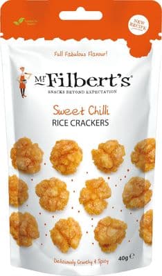 Mr Filberts Mini Chilli Rice Crackers 16 x 40g