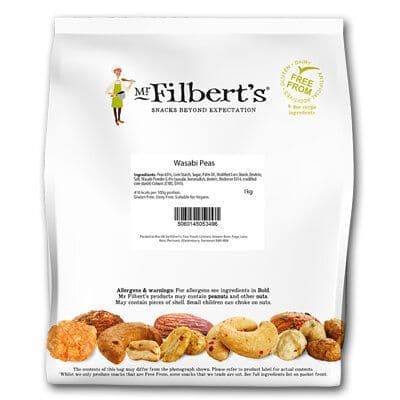 Mr Filberts Wasabi Peas 1kg