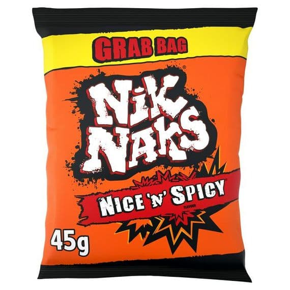 Nik Naks Nice 'N' Spicy 36 x 45g