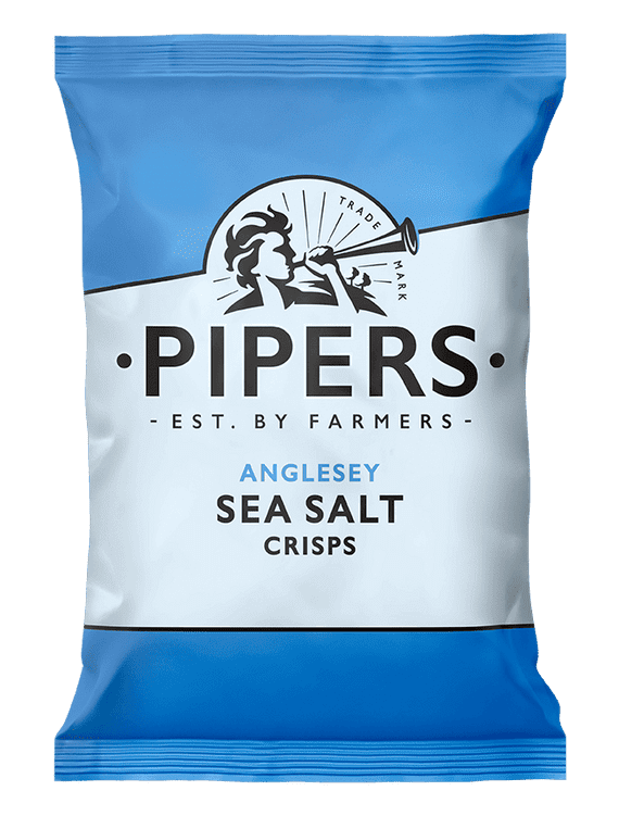Pipers Crisps Anglesey Sea Salt 24 x 40g