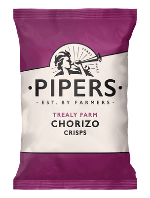Pipers Trealy Farm Chorizo Crisps 24 x 40g