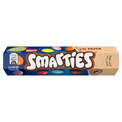 Smarties Hexatube Milk Chocolate 24 x 38g