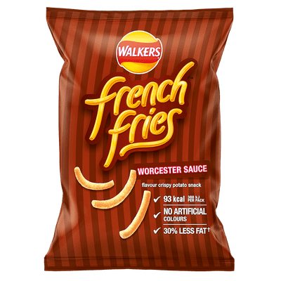 Walkers French Fries Worcester Sauce 32 x 21g