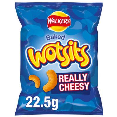 Walkers Wotsits Really Cheesy Crisps 32 x 22.5g