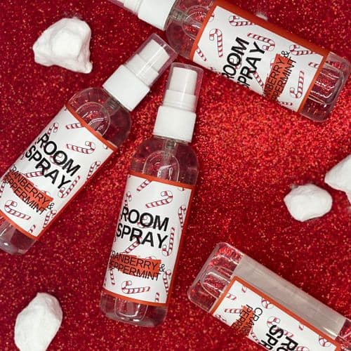 Cranberry & Peppermint Room Sprays Wholesale Home Fragrance