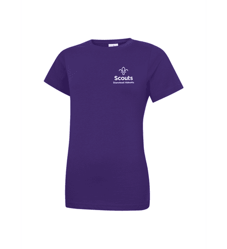 1st Stanstead Abbotts Scouts Womens T-Shirt