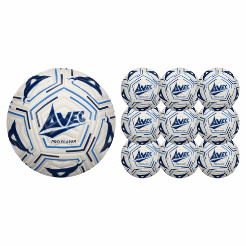Avec Pro Player Football - Royal Blue - Pack of 10