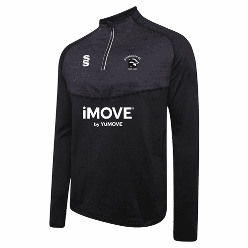 Broxbourne Cricket Club 1/4 Zip Dual Performance Top Junior