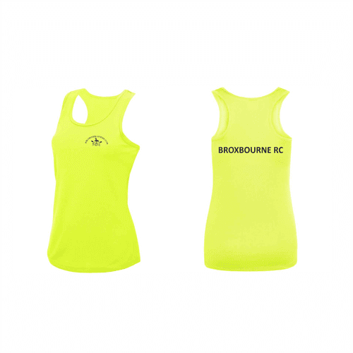 Broxbourne RC  Lady-Fit Cool Vest Senior (Fluo Yellow)
