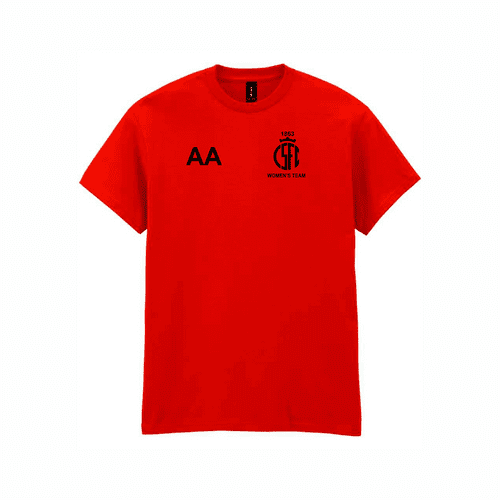 CSFC Women's Team Heavy Cotton T-Shirt - Red