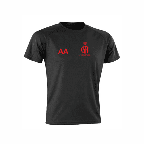CSFC Women's Team Performance Aircool T-Shirt - Black