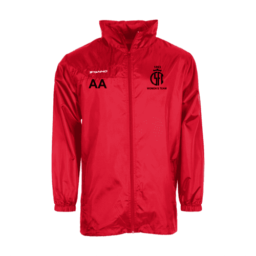 CSFC Women's Team Stano Field Shower Jacket - Red