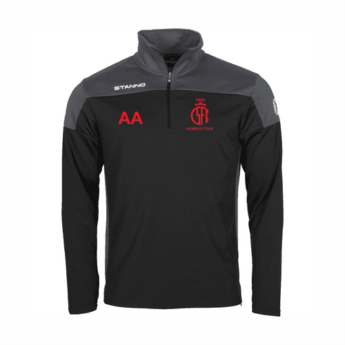 CSFC Women's Team Stano Pride 1/4 Zip Top - Black/Grey