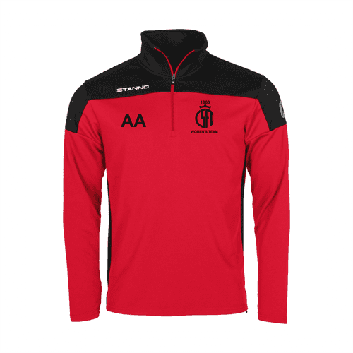 CSFC Women's Team Stano Pride 1/4 Zip Top - Red/Black