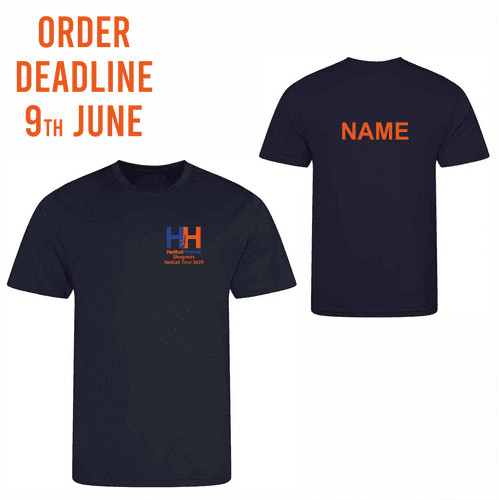 Hertford Hornets Tour 2025 Breathable T-Shirt Senior