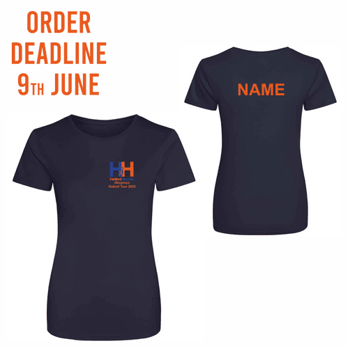 Hertford Hornets Tour 2025 T-Shirt Lady-Fit