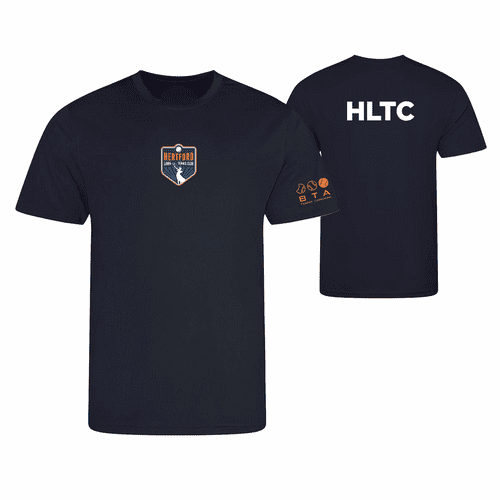 Hertford Tennis Club Navy T-Shirt Junior