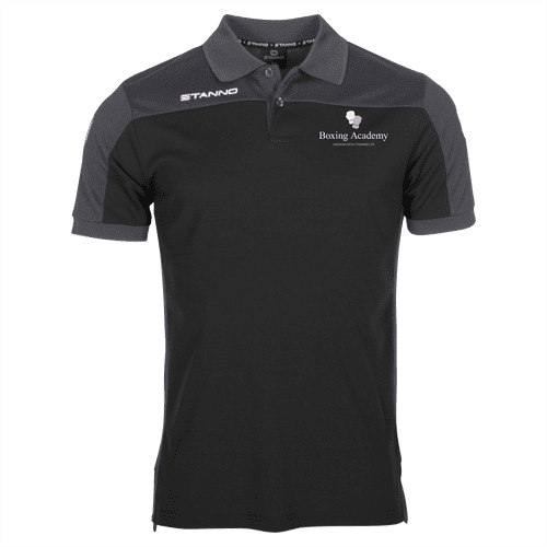 Magnum Opus Boxing Academy Pride Polo Shirt Black/Grey