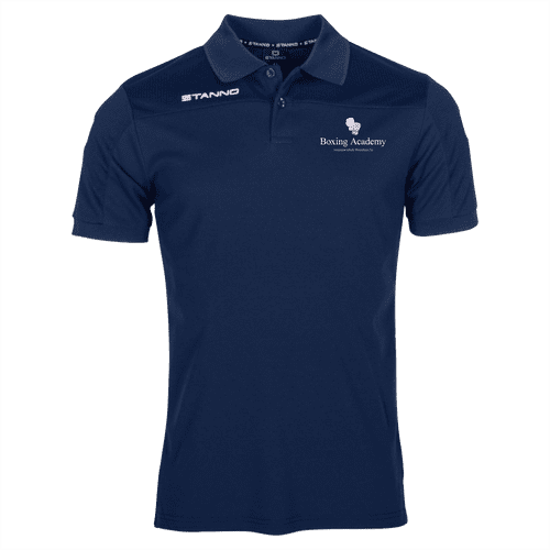 Magnum Opus Boxing Academy Pride Polo Shirt Navy/White