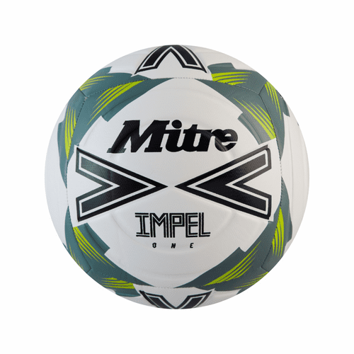 Mitre Impel One Football - White/Black/Sage