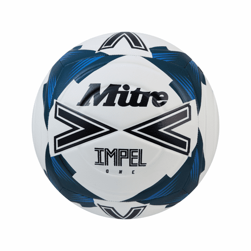 Mitre Impel One Football - White/Black/Teal