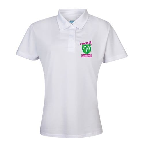 MLTC WOMENS Cool Polo White