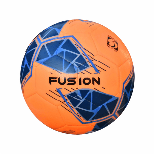 Precision Fusion FIFA Basic Training Ball - Fluo Orange/Blue/Royal/Grey