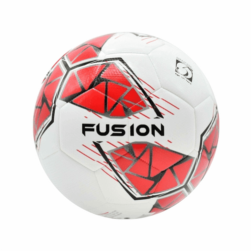 Precision Fusion FIFA Basic Training Ball - White/Red/Grey/Black