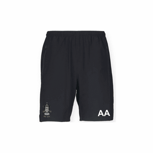 REAFC Stretch Pocketed Short - Black