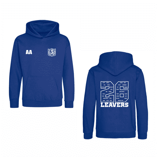 St Joseph's Catholic School 2026 Leavers Hoodie Senior **Bulk Delivery all orders produced together
