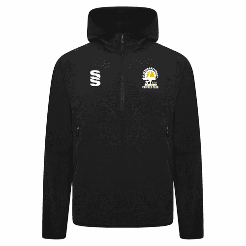 St Margaretsbury Cricket Club Dual Elite 1/4 Zip Hoody / Rain Jacket Senior