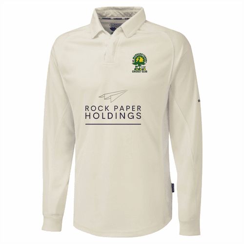 St Margaretsbury Cricket Club Dual Premier Classic Fit Long Sleeve Shirt Senior