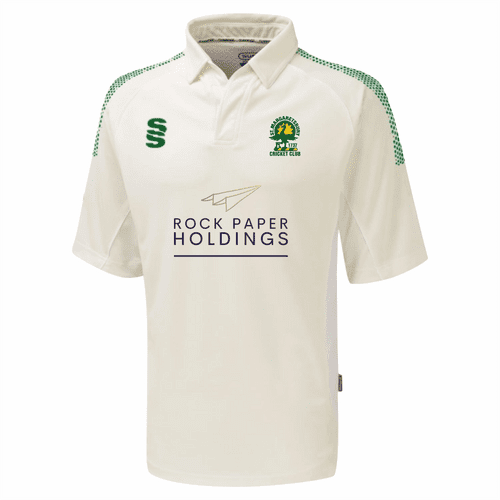 St Margaretsbury Cricket Club Dual Premier Classic Fit Short Sleeve Shirt Senior