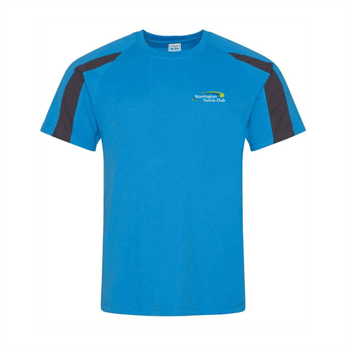 Storrington Tennis Mens Cool Contrast Wicking T-Shirt