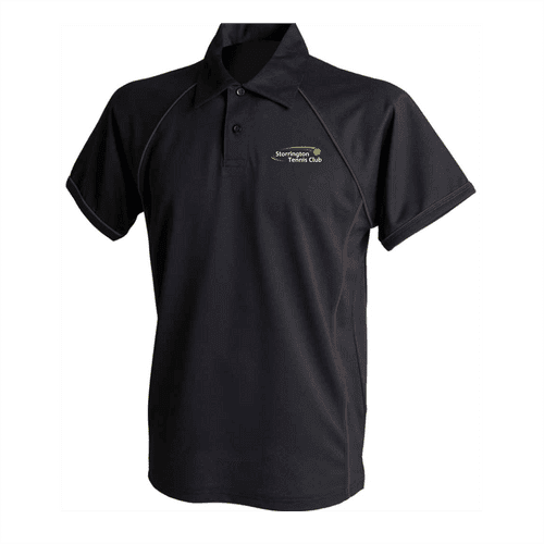 Storrington Tennis Mens Performance Piped Polo Shirt