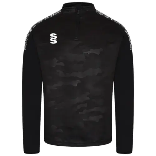 Surridge Camo 1/4 Zip Performance Top Senior
