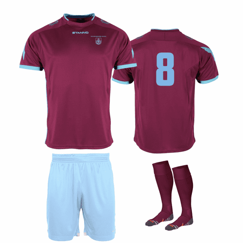 The Broxbourne School Football Shirt & Shorts & Socks Set