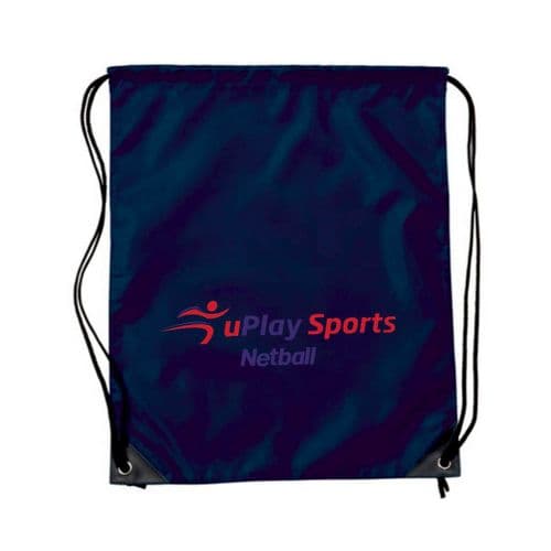 U Play Sport Netball Drawstring bag