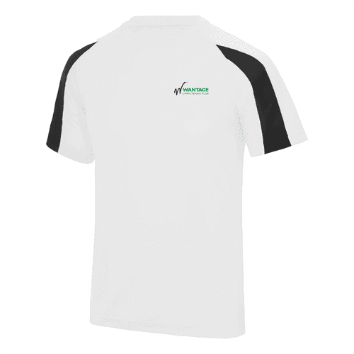 Wantage Tennis Mens AWDis Cool Contrast Wicking T-Shirt