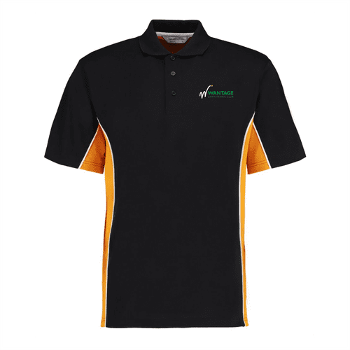 Wantage Tennis Mens Kustom Kit Track Poly/Cotton Piqué Polo Shirt