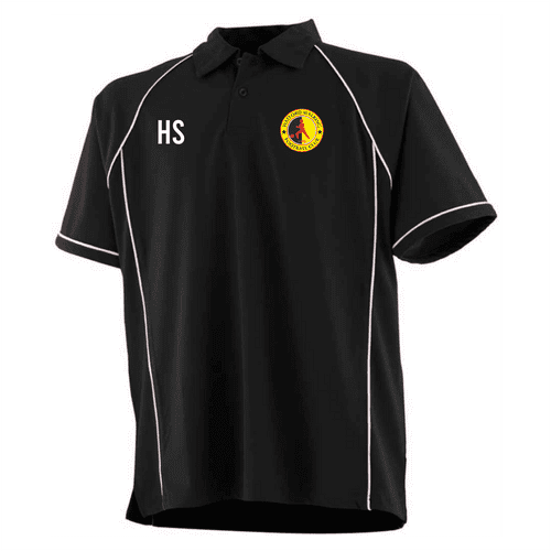 Watford Walking Football Club Unisex Performance Piped Polo Shirt