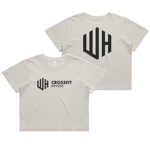 WHCF Devizes Ladies  Heavy Faded Crop Tee