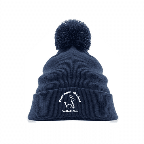 Wickham Market FC Pom Beanie Hat
