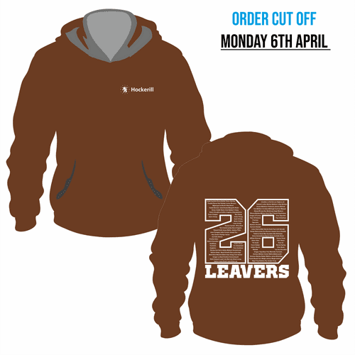 Year 13 Hockerill  - 2026 Leavers  Hoodie - Caramel Toffee