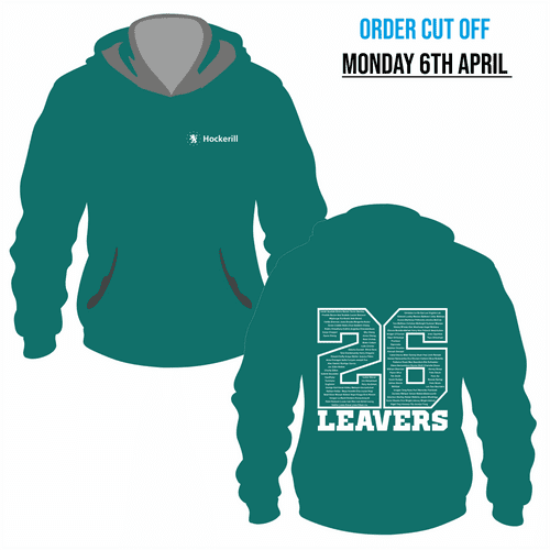 Year 13 Hockerill  - 2026 Leavers  Hoodie - Jade