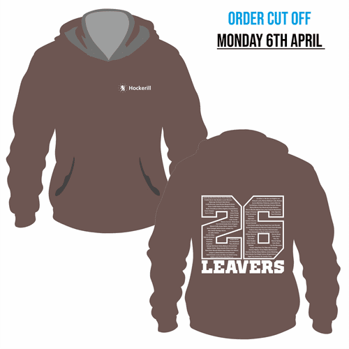 Year 13 Hockerill  - 2026 Leavers  Hoodie - Mocha